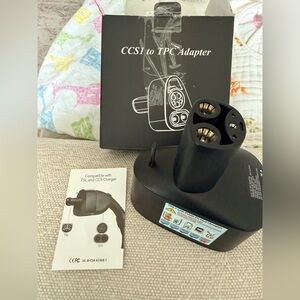 Tesla Black CCSI to TPC Adapter model 3 , x, s, x adapter